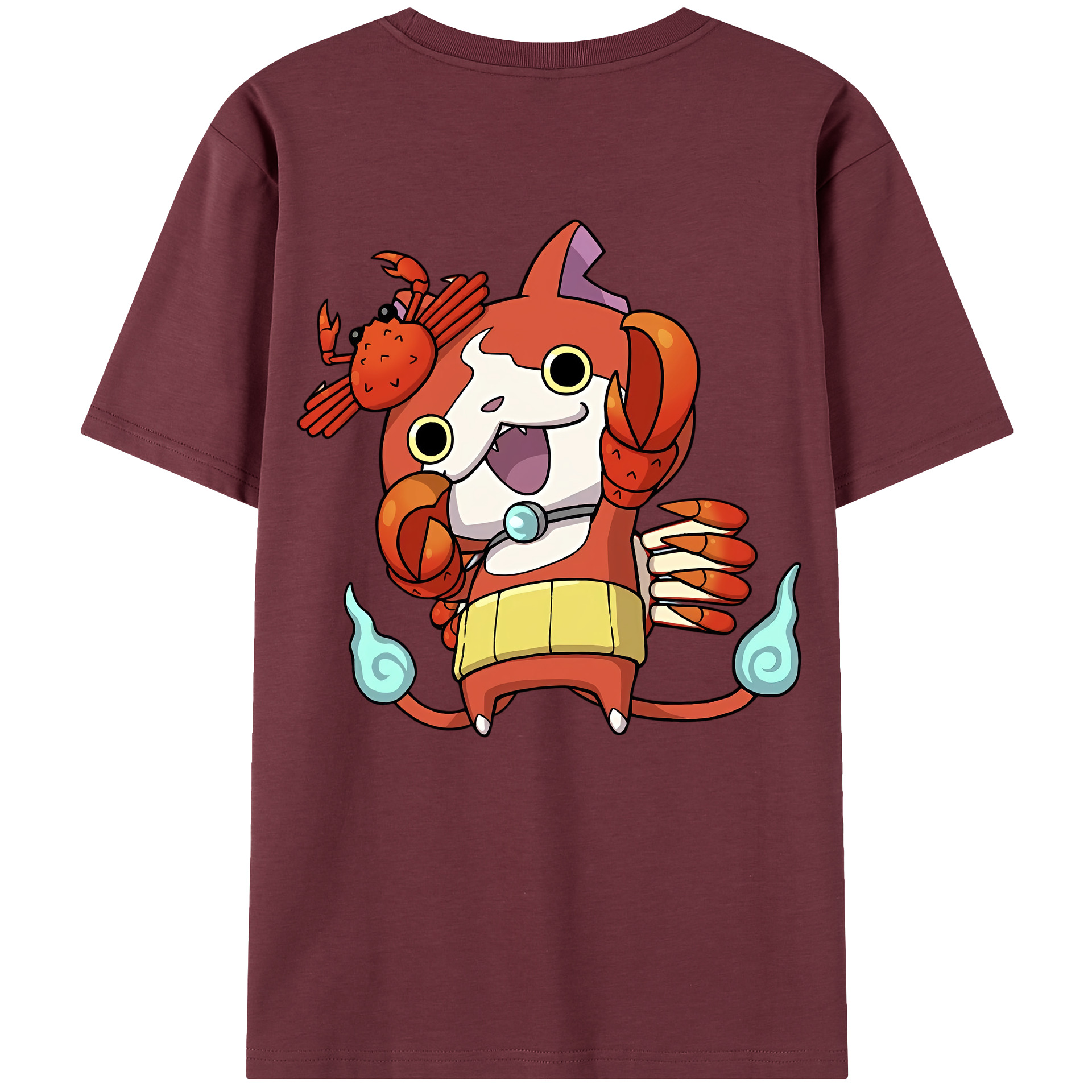 （画像用） 妖怪ウォッチ Yo-kai Watch 綿100％半袖Tシャツ（背面プリント）